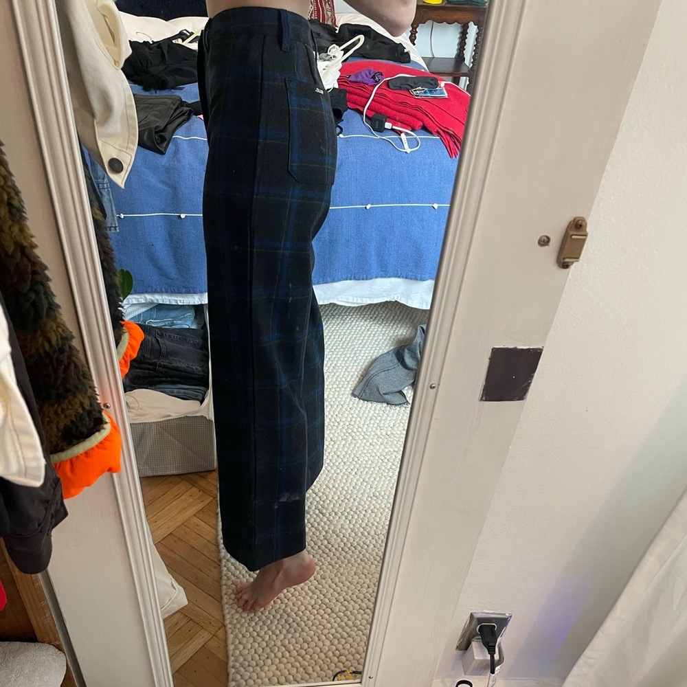 Rolla’s plaid trousers